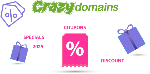 Crazy Domains Coupons 2025