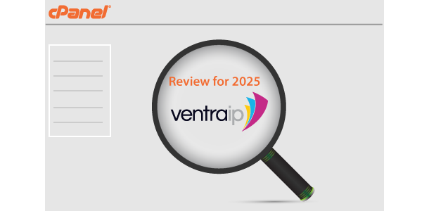 cPanel webpage icon VentraIP logo