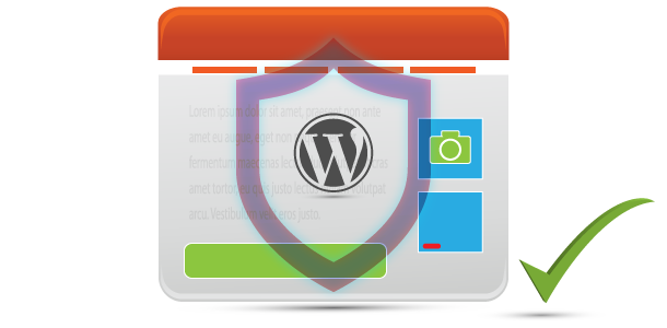 webpage security checkmark icon